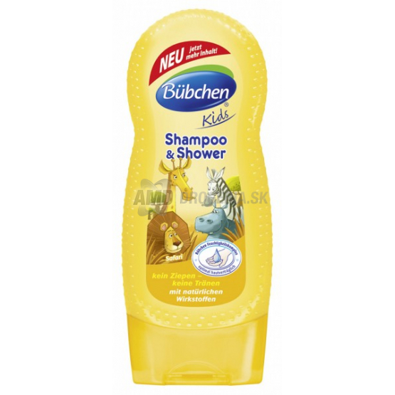 BUBCHEN BABY ŠAMPÓN +SPRCHOVÝ GÉL SAFARI 200 ML