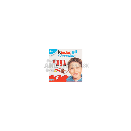 KINDER CHOCOLATE 4 X 12,5 G