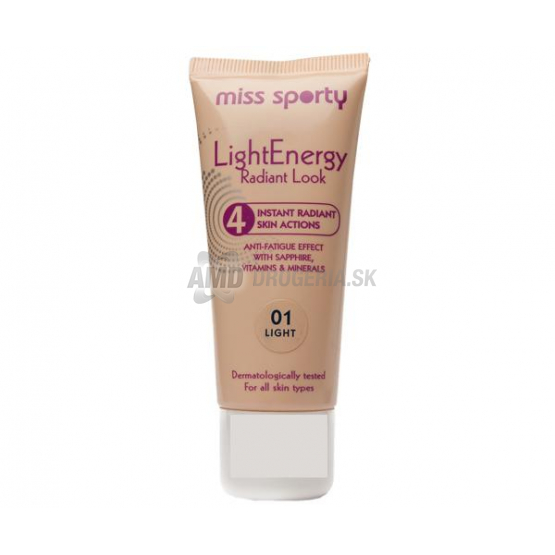 MISS SPORTY MAKE-UP LIGHT ENERGY 01