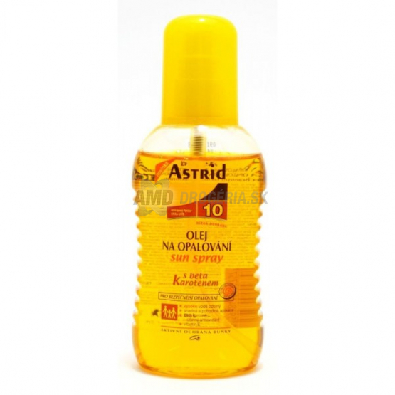 ASTRID OPAĽOVACÍ OLEJ SPREJ OF10 BETAKAROTÉN 200 ML