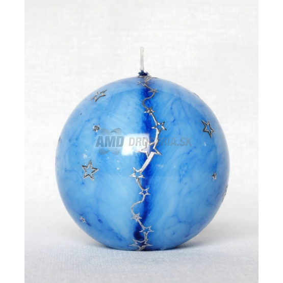 SVIEČKA GUĽA SVETLO MODRÁ