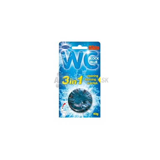 MR. MATTES WC BLOK BLUE 40 G