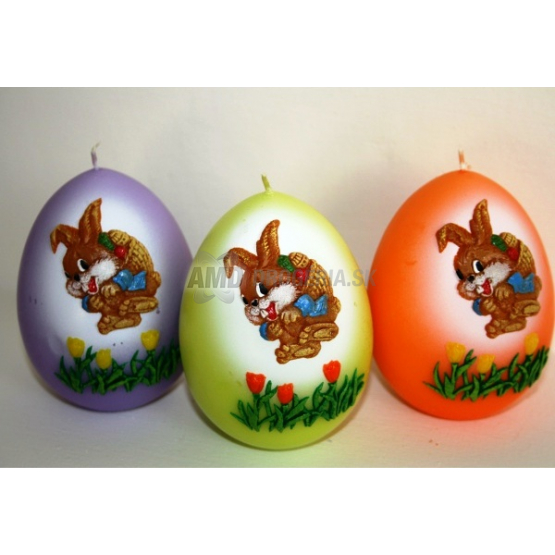 VAJCE VEĽKÉ ZAJAC LILA