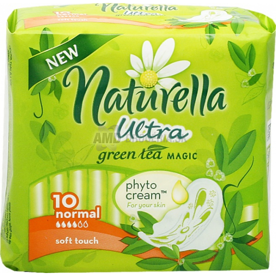 NATURELLA ULTRA NORMAL GREEN TEA 10 KS