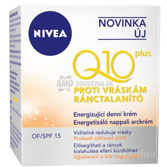 NIVEA ENERGIZUJÚCI DENNÝ KRÉM Q10 PLUS 50 ML