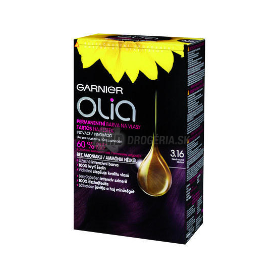 GARNIER OLIA 3.16 TMAVO FIALOVÁ