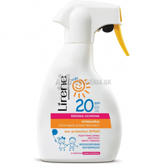 LIRENE OCHRANNÝ SPREJ DETSKÝ OCHRANNÝ FAKTOR 20 200 ML