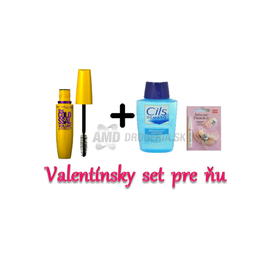 MAYBELLINE RIASENKA COLOSSIAL + DARČEK ODLIČOVAČ OČÍ 125 ML + UMELÉ NECHTY S OZDOBAMI