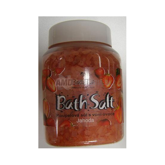 JAHODOVÁ SOĽ DO KÚPEĽA 650 G