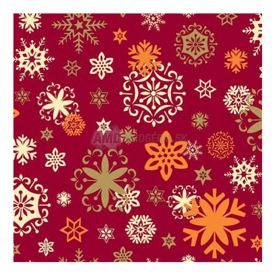 PAPIER NA BALENIE VIANOČNÝ 2 M X 70 CM