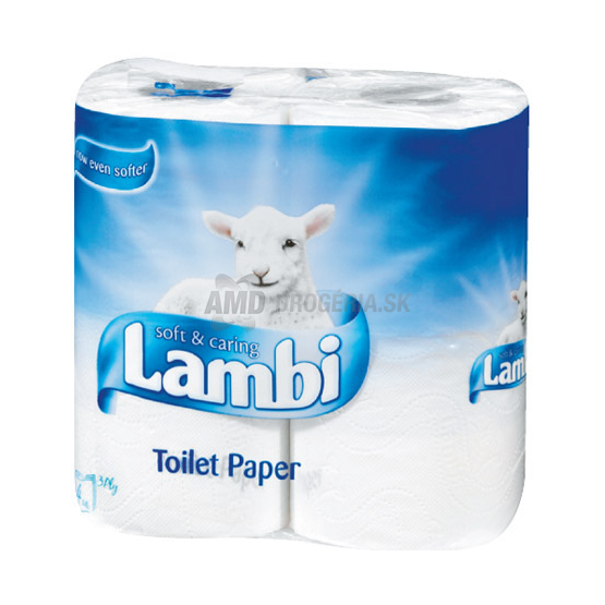 LAMBI TOALETNÝ PAPIER BIELY 4 X 21 M