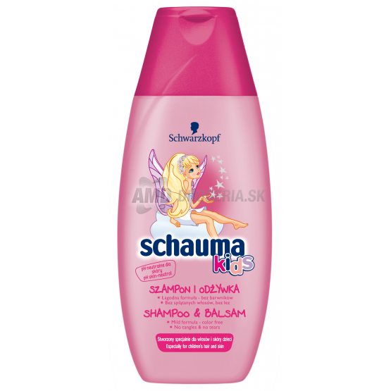 SCHAUMA ŠAMPÓN KIDS GIRLS 2X250 ML