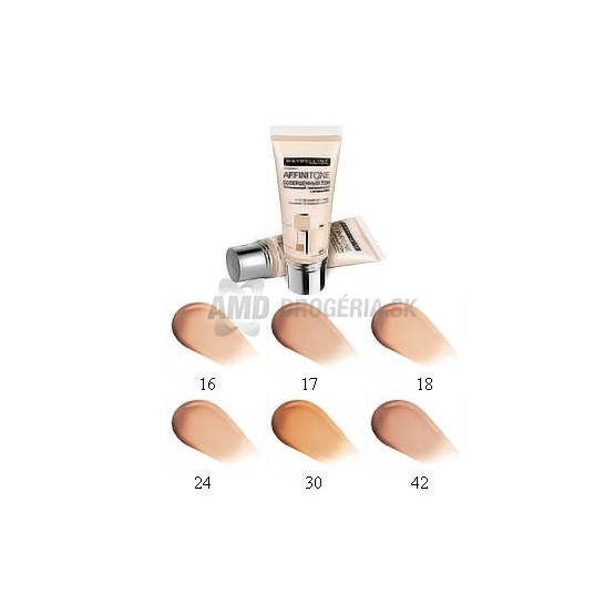 MAYBELLINE AFFINITONE 24 MAKE-UP 30 ML