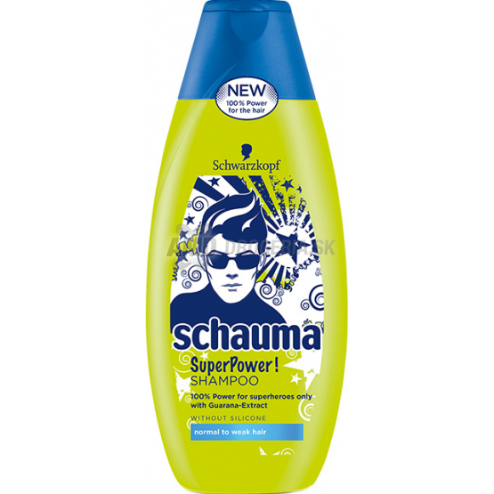 SCHAUMA ŠAMPÓN MEN SUPER POWER 400 ML