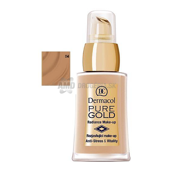 DERMACOL MAKE-UP PURE GOLD 04