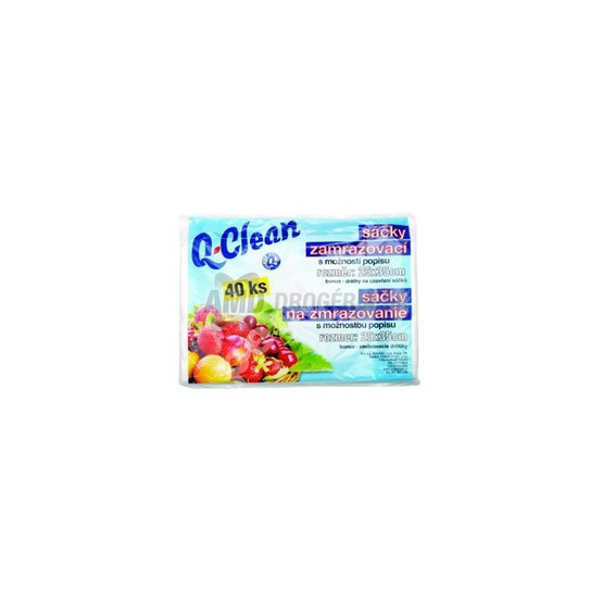 Q-CLEAN SÁČKY ZMRAZOVACIE 25X35 40 KS