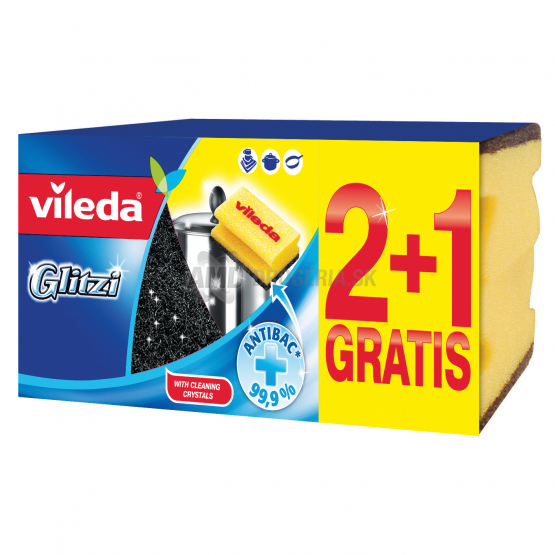 VILEDA HUBKA GLITZI 2 + 1 KS