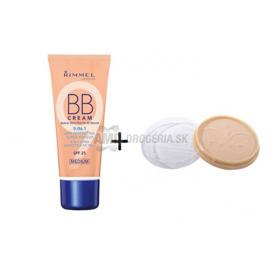 RIMEL BB CREAM MATTE 002 + PÚDER 004