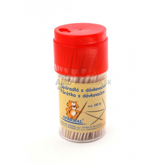 ŠPÁRADLÁ S DÁVKOVAČOM 180 KS