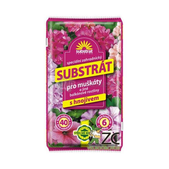 SUBSTRÁT NA MUŠKÁTY 40 L