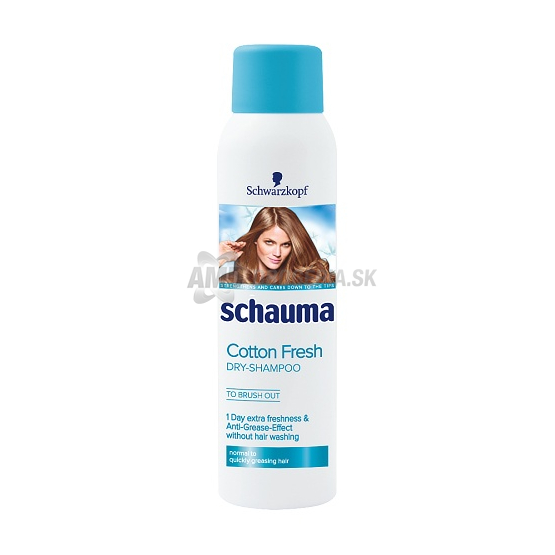 SCHAUMA ŠAMPÓN SUCHÝ COTTON FRESH 150 ML