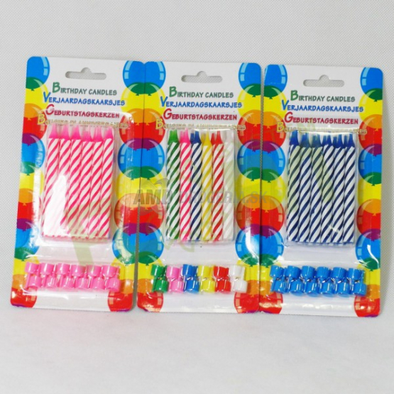 TORTOVÉ SVIEČKY RYHOVANE 24 KS