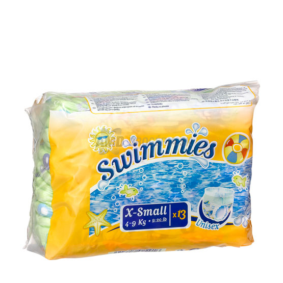 SWIMMIES KUPACIE PLIENKY 4-9 KG 13 KS