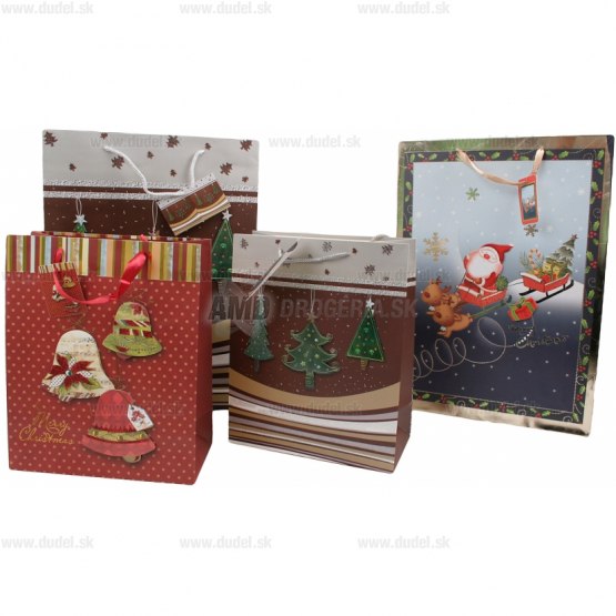 DARČEKOVÁ TAŠKA VIANOČNÁ L