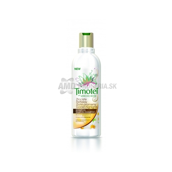 TIMOTEI ŠAMPÓN ZLATÉ PRAMENE 400 ML