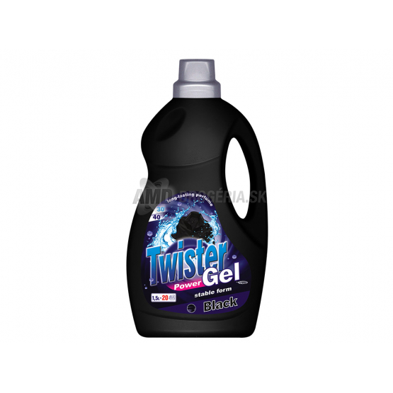 TWISTER PRACÍ PROSTRIEDOK GÉL BLACK 1,5 L