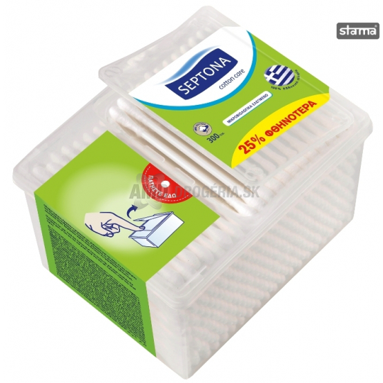 VATOVÉ TYČINKY SEPTONA KRABIČKA 300KS