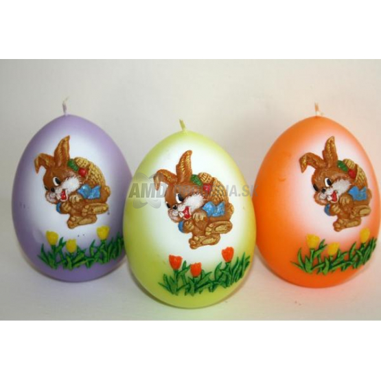 VELKONOČNÉ VAJCE ZAJAC 1 KS