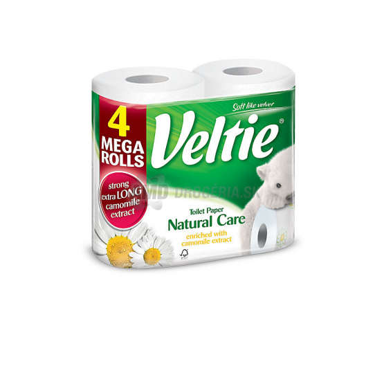 VELTIE TOALETNÝ PAPIER MEGA KAMILKA 4 KS