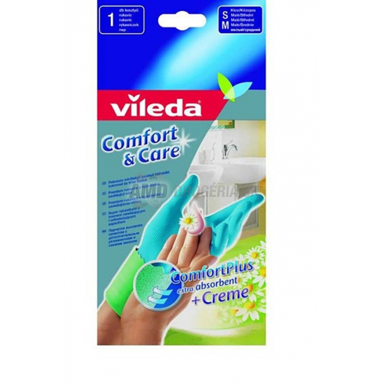 VILEDA GUMENNÉ RUKAVICE COMFORT M