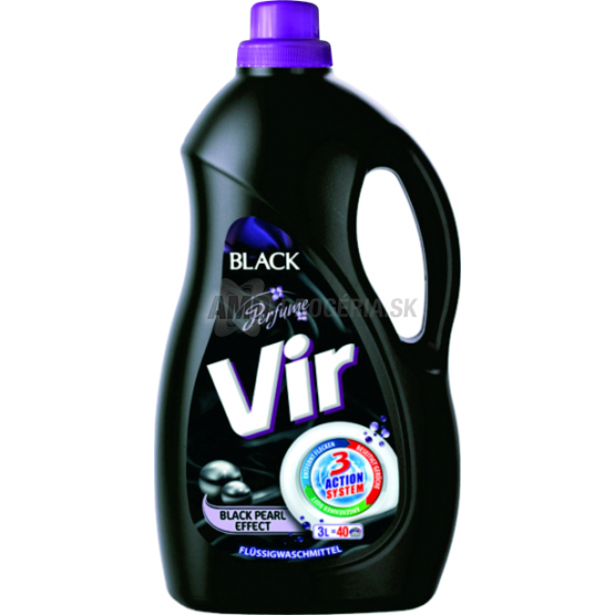 VIR TEKUTÝ PRACÍ PROSTRIEDOK NA PRANIE BLACK 40PD