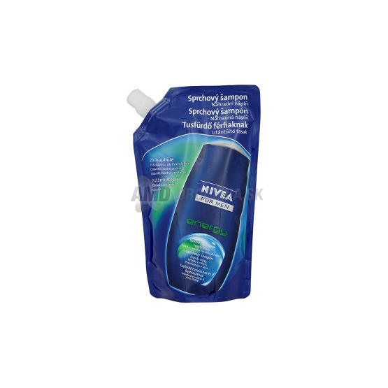 NIVEA SPRCHOVÝ GÉL ENERGY MEN NÁHRADNÁ NÁPLŇ 500 ML