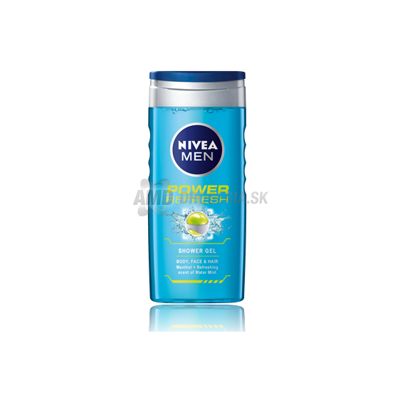 NIVEA FOR MEN  SPRCHOVÝ GÉL  POWER REFRESH 250 ML