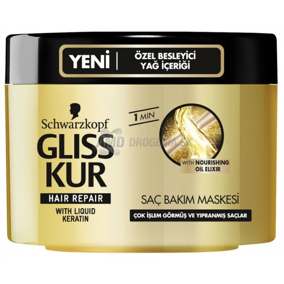 GLISS KUR MASKA ULTIMATE OIL ELIXIR 200 ML
