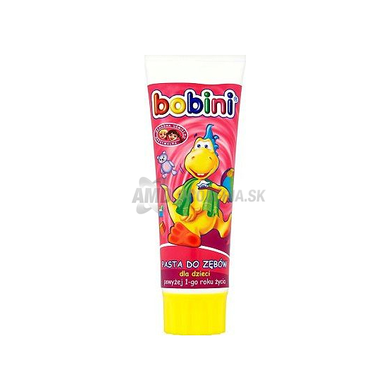 BOBINI DETSKÁ ZUBNÁ PASTA 75 ML OD 1 ROKA