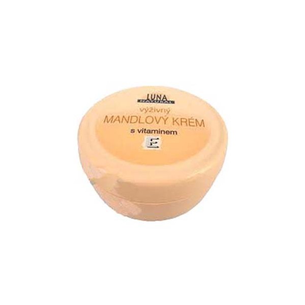 Luna Natural Výživný mandľový krém s vitamínom E, 200 ml