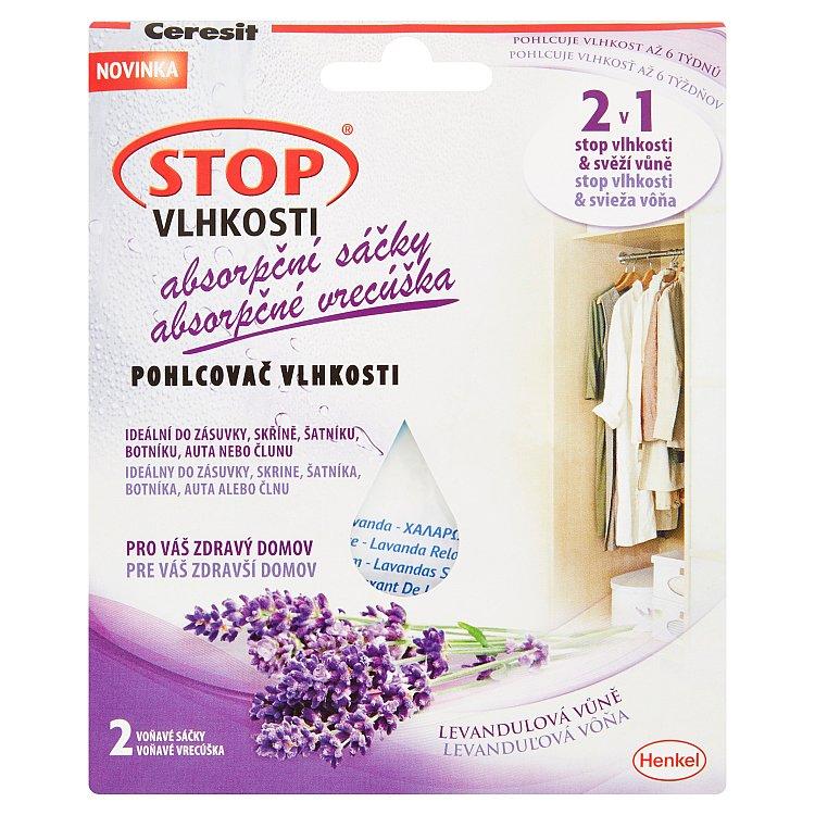 CERESIT STOP VLHKOSTI SÁČKY LEVANDUĽA 2x50 GR