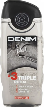 DENIM BLACK SPRCHOVÝ GÉL 250 ML