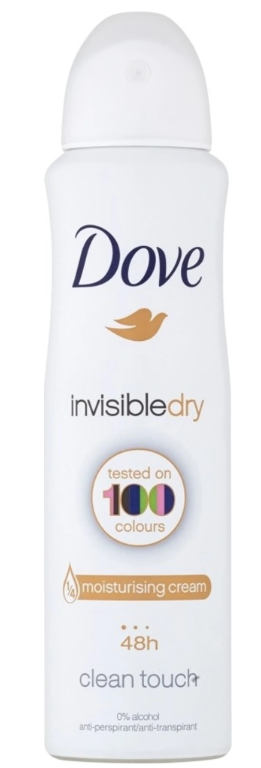 Dove Invisible Dry antiperspirant sprej, 150 ml