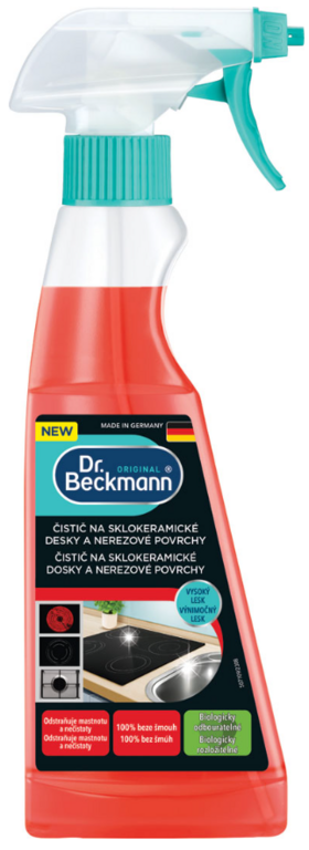 DR. BECKMANN ČISTIČ SKLOKERAMICKÝCH DOSIEK 250 ML
