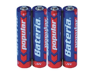 BATERIA POPULAR AAA R03 CELÉ BALENIE 4 KS