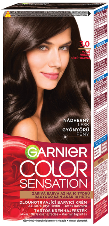 GARNIER COLOR SENSATION 3.0 TMAVOHNEDÁ