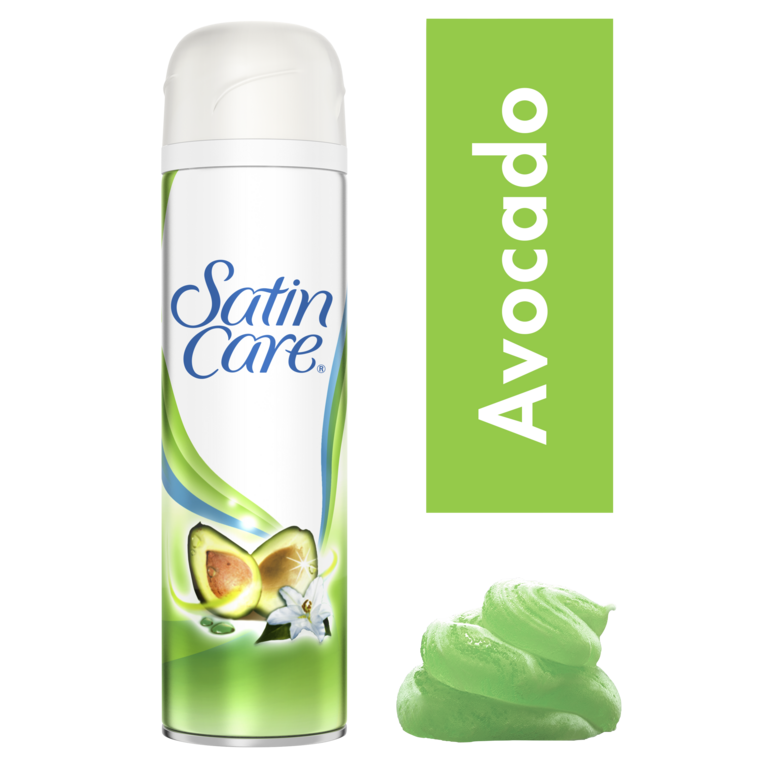 Gillette Satin Care Avocado Twist gél na holenie, 200 ml