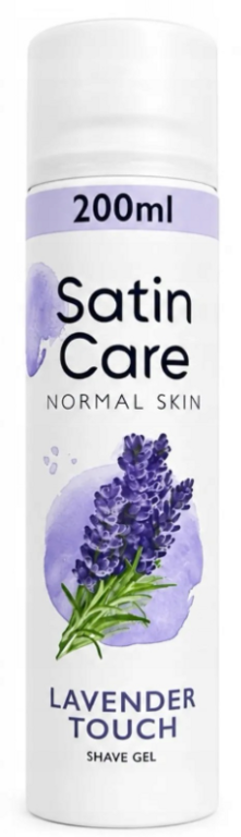 Gillette Satin Care gél na holenie Pure Delicate, 200 ml