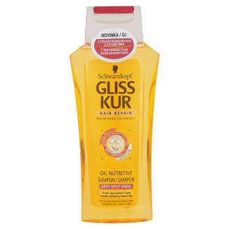 GLISS KUR NUTRITIVE OIL ŠAMPÓN PRE DLHÉ VLASY 250 ML