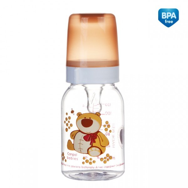 CANPOL BABIES DOJČENSKÁ FĽAŚA PLASTOVÁ POSTAVICKY 120 ML